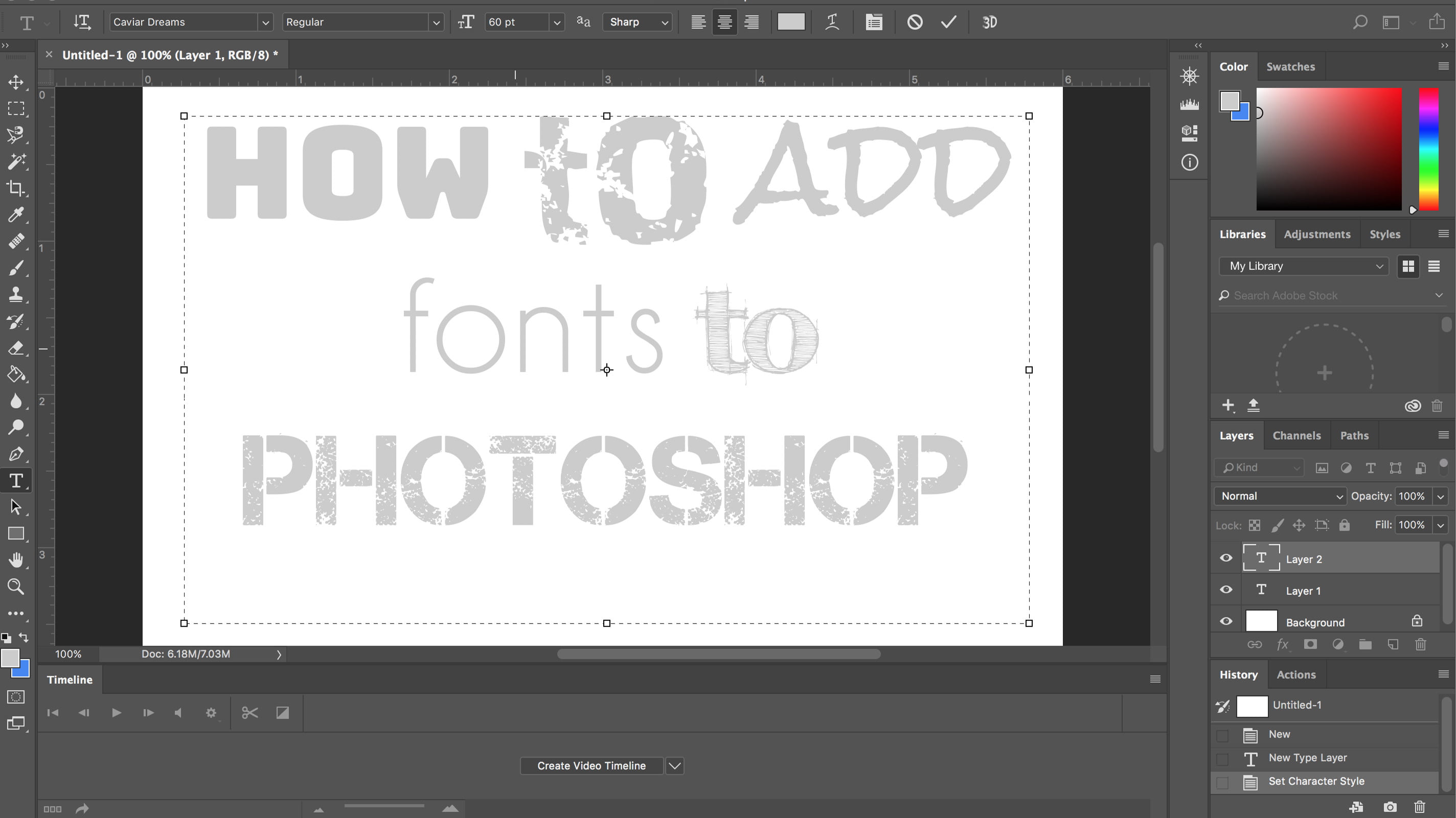 font download for mac photoshop